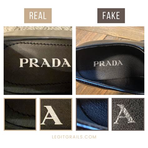 fake prada loafers vs real|prada shoes for dummies.